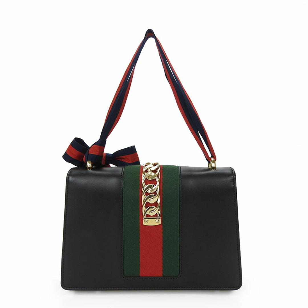 GUCCI - 【中古】グッチ シルヴィ スモール ショルダーバッグ GUCCI - 【中古】グッチ シルヴィ スモール ショルダーバッグ