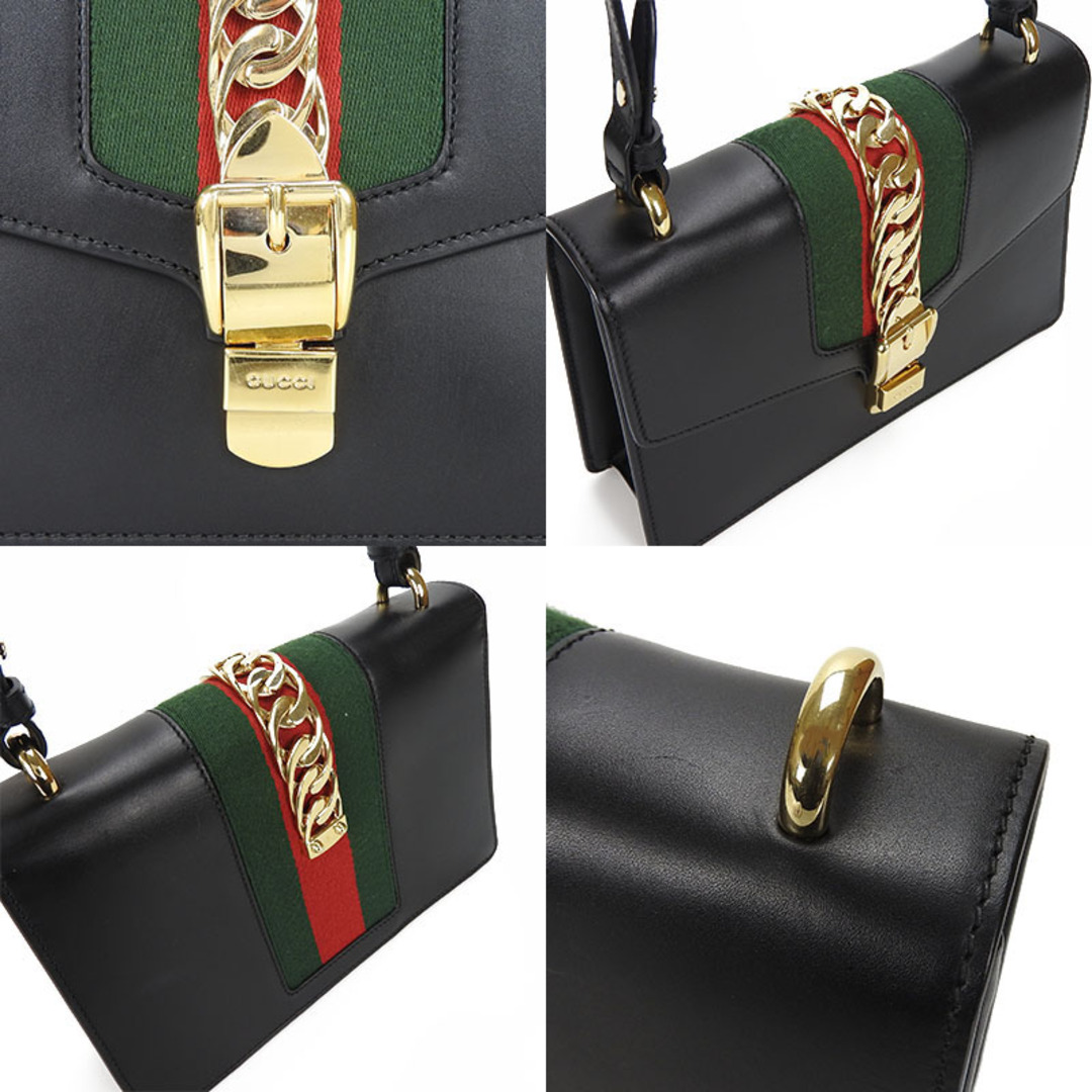 GUCCI - 【中古】グッチ シルヴィ スモール ショルダーバッグ GUCCI - 【中古】グッチ シルヴィ スモール ショルダーバッグ
