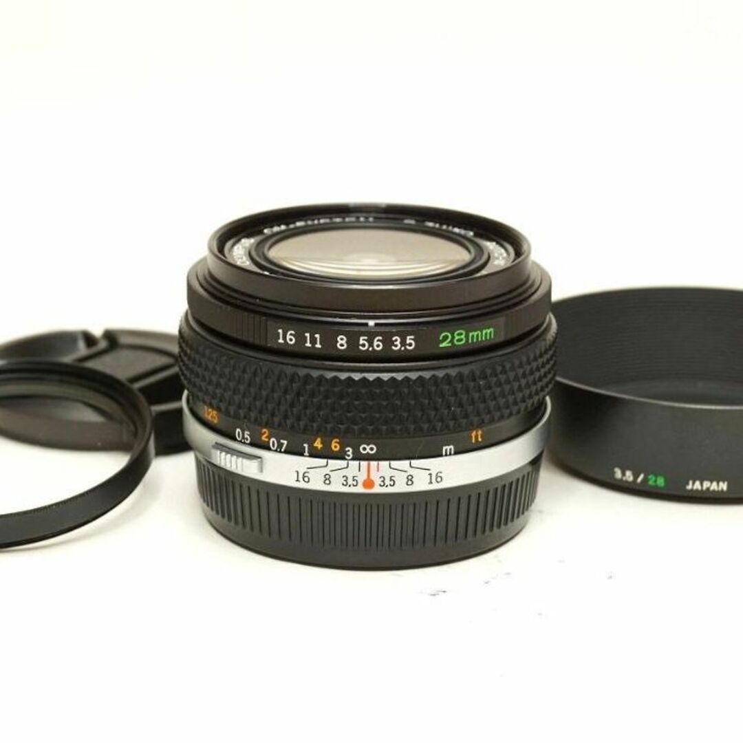 OLYMPUS(オリンパス)の■広角 オリンパス G.ZUIKO AUTO-W 28mm F3.5 スマホ/家電/カメラのカメラ(レンズ(単焦点))の商品写真