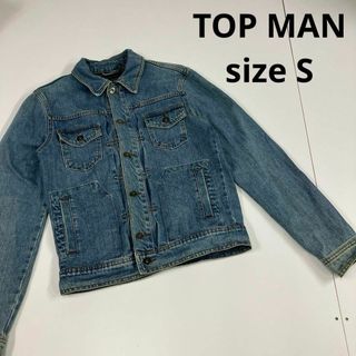 トップマン(TOPMAN)のTOP MAN トップマン　デニムジャケット　古着　Gジャン　S(Gジャン/デニムジャケット)