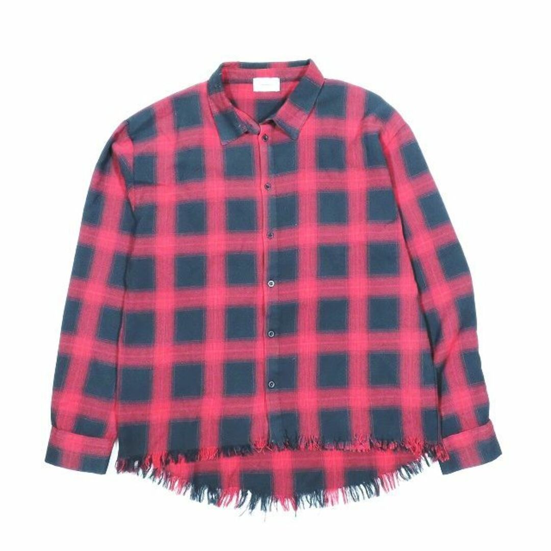 other(アザー)のアスクユアセルフ VINTAGE RAW FLANNEL チェック ネルシャツ メンズのトップス(シャツ)の商品写真