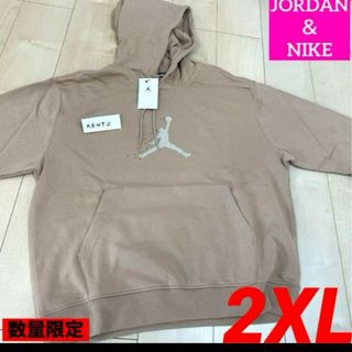 ジョーダン(Jordan Brand（NIKE）)の新品　JORDAN NIKE  ジョーダン　ナイキ　フリース　パーカー 2XL(パーカー)