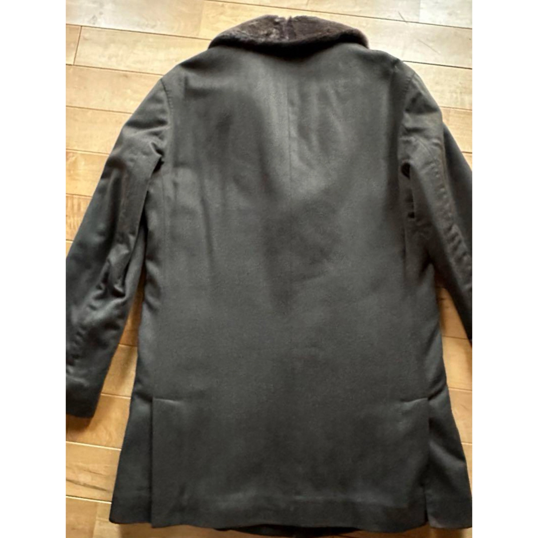 KITON(キトン)のKITON超美品ミンク襟カシミア100%コート メンズのジャケット/アウター(チェスターコート)の商品写真