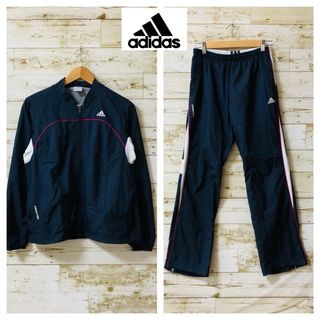 アディダス(adidas)の【キッズ】adidas アディダス ナイロンジャージ　セットアップ(その他)