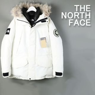 ザノースフェイス(THE NORTH FACE)の322 新品 ザノースフェイス アンタークティカパーカ ダウンジャケット 白 L(ダウンジャケット)