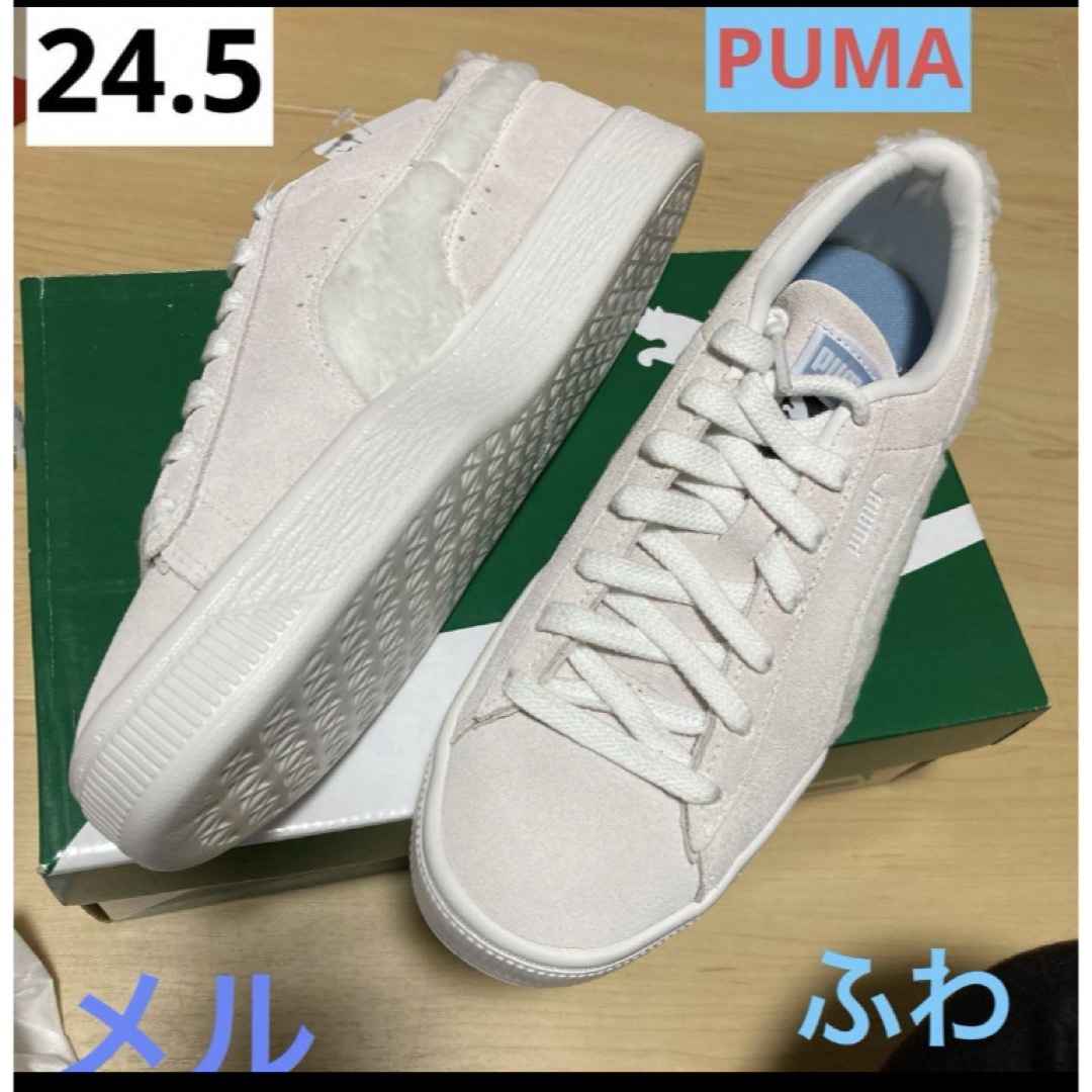 PUMA(プーマ)のPUMA 24.5 スエード　ボア  SnowMan ラウールモデル　24.5 レディースの靴/シューズ(スニーカー)の商品写真