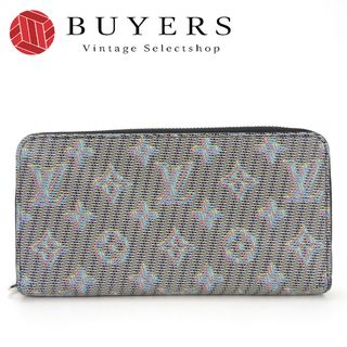 ルイヴィトン(LOUIS VUITTON)の【中古】 ルイヴィトン ラウンドファスナー 長財布 ジッピー ウォレット M68662 モノグラム LVポップ ニコラジェスキエール ブルー系 普段使い 小物 レディース メンズ 女性 男性 louis vuitton lv pop monogram zip around wallet zippy(財布)