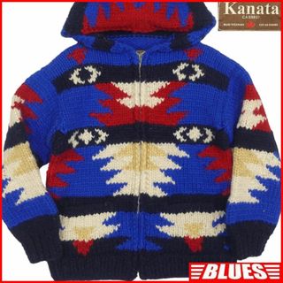 カナタ(KANATA)のカウチン セーター kanata ニット L カナダ製 カナタ JJ766(ニット/セーター)