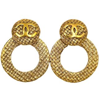 【要確認】CHANEL シャネル ビンテージ アクセサリー  イヤリング→ピアスレディース