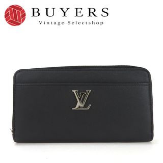 ルイヴィトン(LOUIS VUITTON)の【中古】 ルイヴィトン ラウンドファスナー 長財布 ジッピー・ロックミー  M62622 ノワール レザー 革 普段使い 小物 女性 レディース LV ビトン LOUIS VUITTON Zip Around Wallet Long noir(財布)