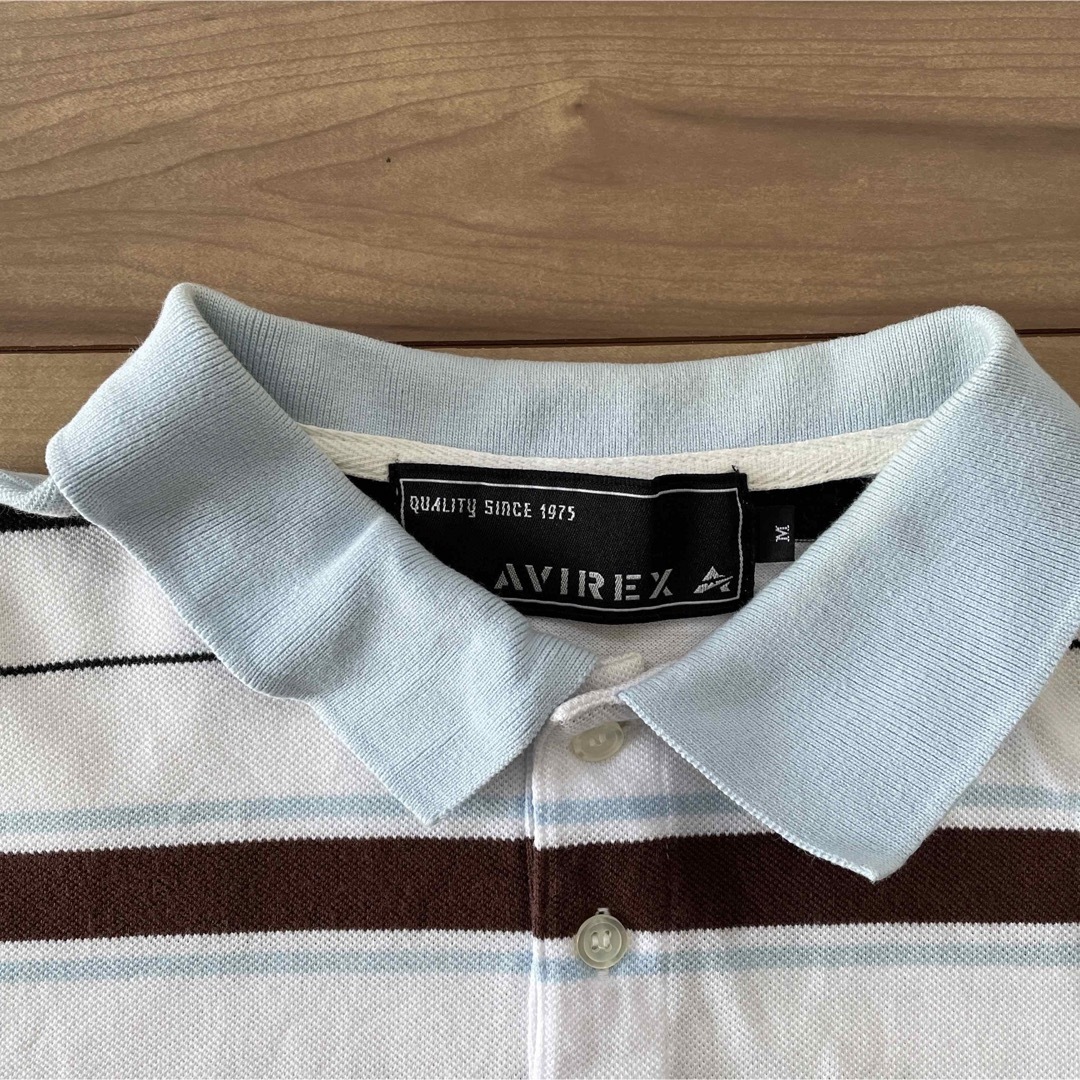 AVIREX(アヴィレックス)のAVIREX ポロシャツ（M） メンズのトップス(ポロシャツ)の商品写真