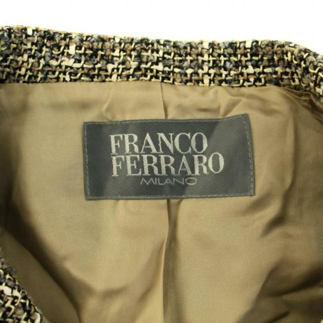 FRANCO FERRARO(フランコフェラーロ)のフランコフェラーロ テーラードジャケット ブレザー ダブル マルチカラー レディースのジャケット/アウター(その他)の商品写真