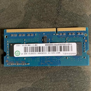 ノートPC用4GBメモリー　DDR3L-1600 PC3-12800(ノートPC)