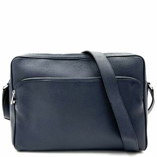 美品　BALLY バリー　スエード　ショルダーバッグ　グレー　肩掛け　シルバー