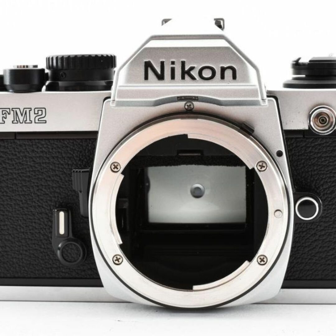 Nikon(ニコン)の良品 NIKON NEW FM2 シルバー フィルム　モルト新品交換済　C366 スマホ/家電/カメラのスマホ/家電/カメラ その他(その他)の商品写真
