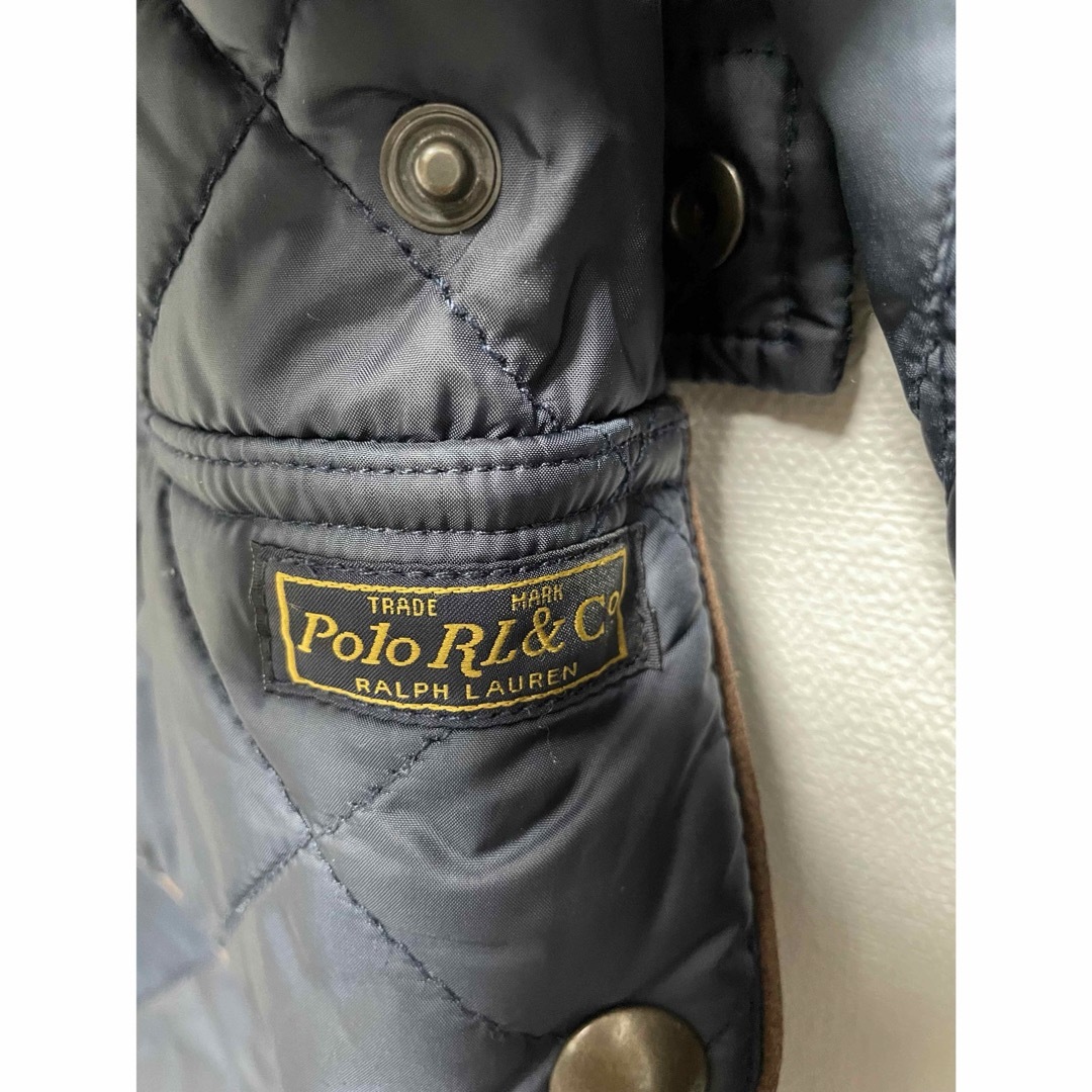 POLO RALPH LAUREN(ポロラルフローレン)の【レア】ラルフローレン⭐︎ハンティングジャケット⭐︎キルティング⭐︎ネイビー メンズのジャケット/アウター(ナイロンジャケット)の商品写真