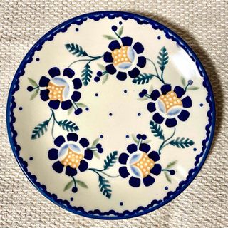 ポーリッシュポタリー(Polish Pottery)のポーリッシュポタリー　プレート 17㎝　2枚(食器)