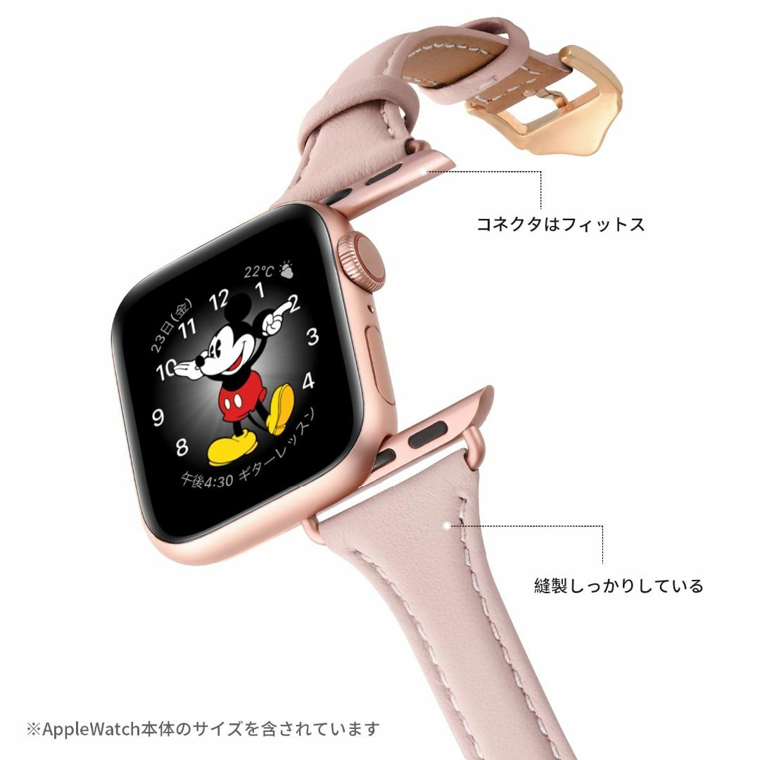 【色: ピンクの砂 /ローズゴールド アダプター】コンパチブル apple wa スマホ/家電/カメラのスマホアクセサリー(その他)の商品写真