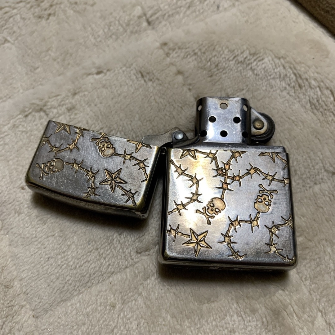 ZIPPO(ジッポー)のZIPPO ☠️ガイコツ メンズのファッション小物(タバコグッズ)の商品写真