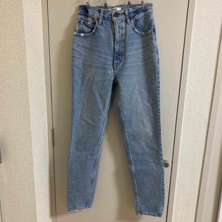 〖美品〗moussy デニム　スキニー　24