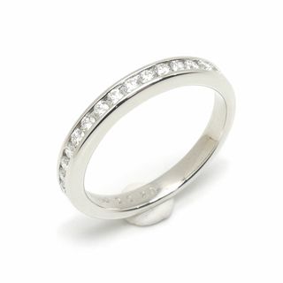 ミキモト(MIKIMOTO)のミキモト ハーフエタニティリング 約6号 PT950・0.20ct レール留め(リング(指輪))