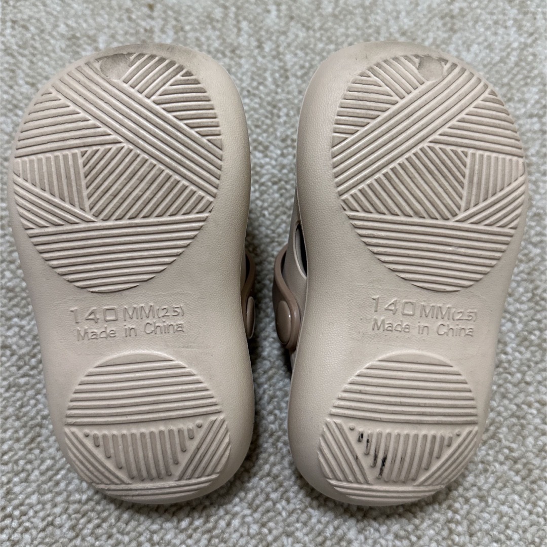 ベビーサンダル　アカチャンホンポ　14センチ キッズ/ベビー/マタニティのベビー靴/シューズ(~14cm)(サンダル)の商品写真