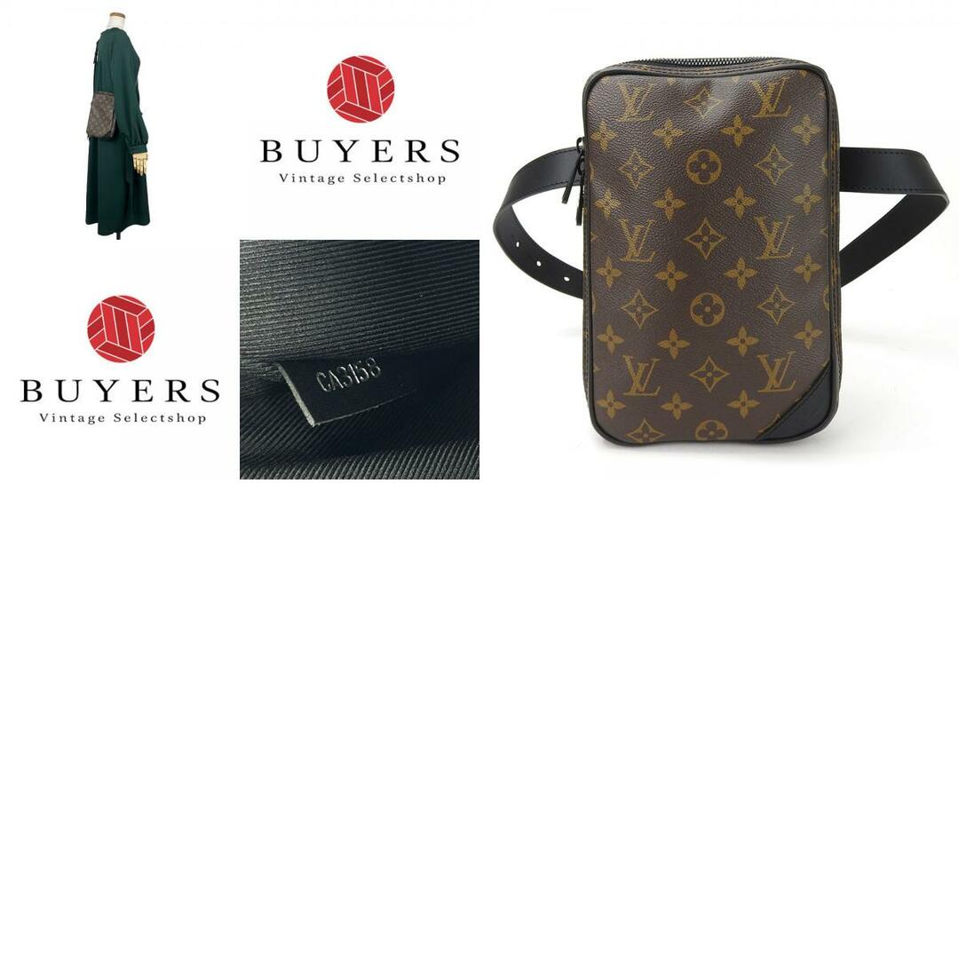 LOUIS VUITTON(ルイヴィトン)の【中古】 美品 ルイヴィトン ボディバッグ ショルダー ユーティリティ・サイドバッグ M44428 モノグラム・ソーラーレイ ヴァージル・アブロー レザー 革 ブラック  メンズ 男性 LV LOUIS VUITTON shoulder bag Monogram black メンズのバッグ(ショルダーバッグ)の商品写真