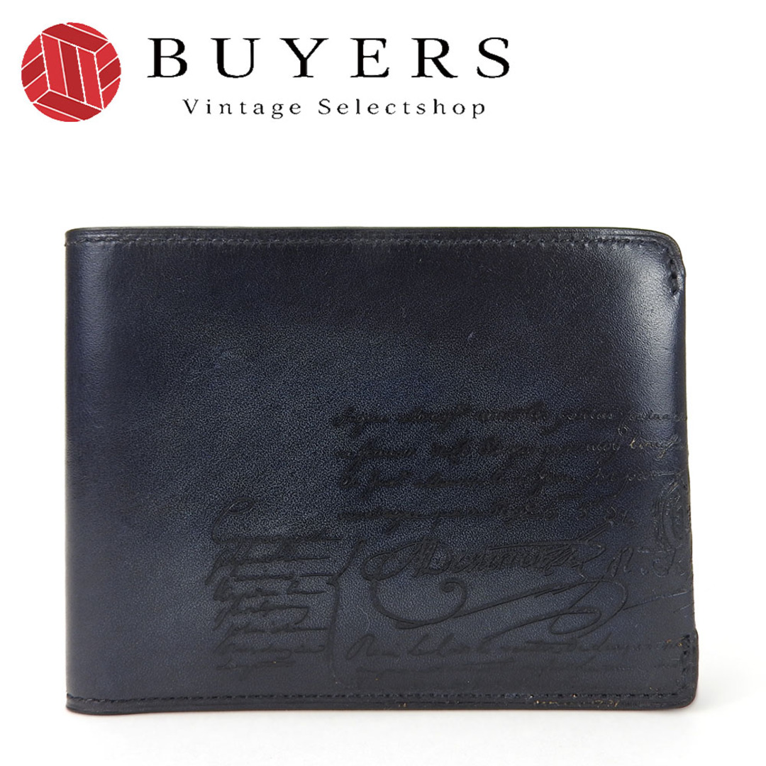 BERLUTI - 【中古】 ベルルッティ 二つ折り 札入れ 財布 BERLUTI - 【中古】 ベルルッティ 二つ折り 札入れ 財布
