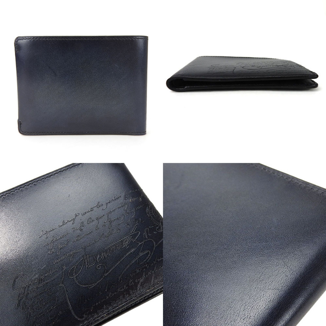 BERLUTI - 【中古】 ベルルッティ 二つ折り 札入れ 財布 BERLUTI - 【中古】 ベルルッティ 二つ折り 札入れ 財布