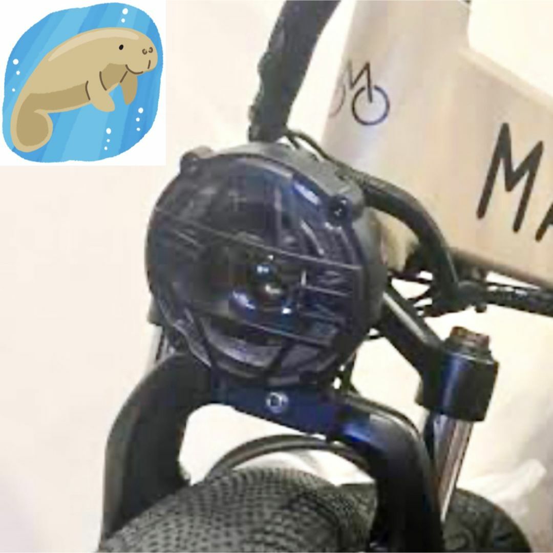 MATE BIKE X LED ヘッドライト ホーン内蔵 電動自転車 カスタム MATE BIKE X LED ヘッドライト ホーン内蔵 電動自転車 カスタム