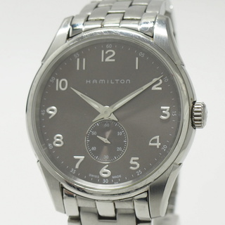 ハミルトン(Hamilton)のHAMILTON ジャズマスター メンズ 腕時計 クオーツ SS ブラウン文字盤(腕時計(アナログ))