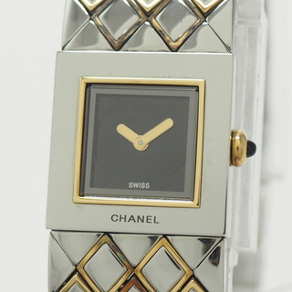 シャネル(CHANEL)のCHANEL レディース 腕時計 マトラッセ コンビ SS クオーツ(腕時計)