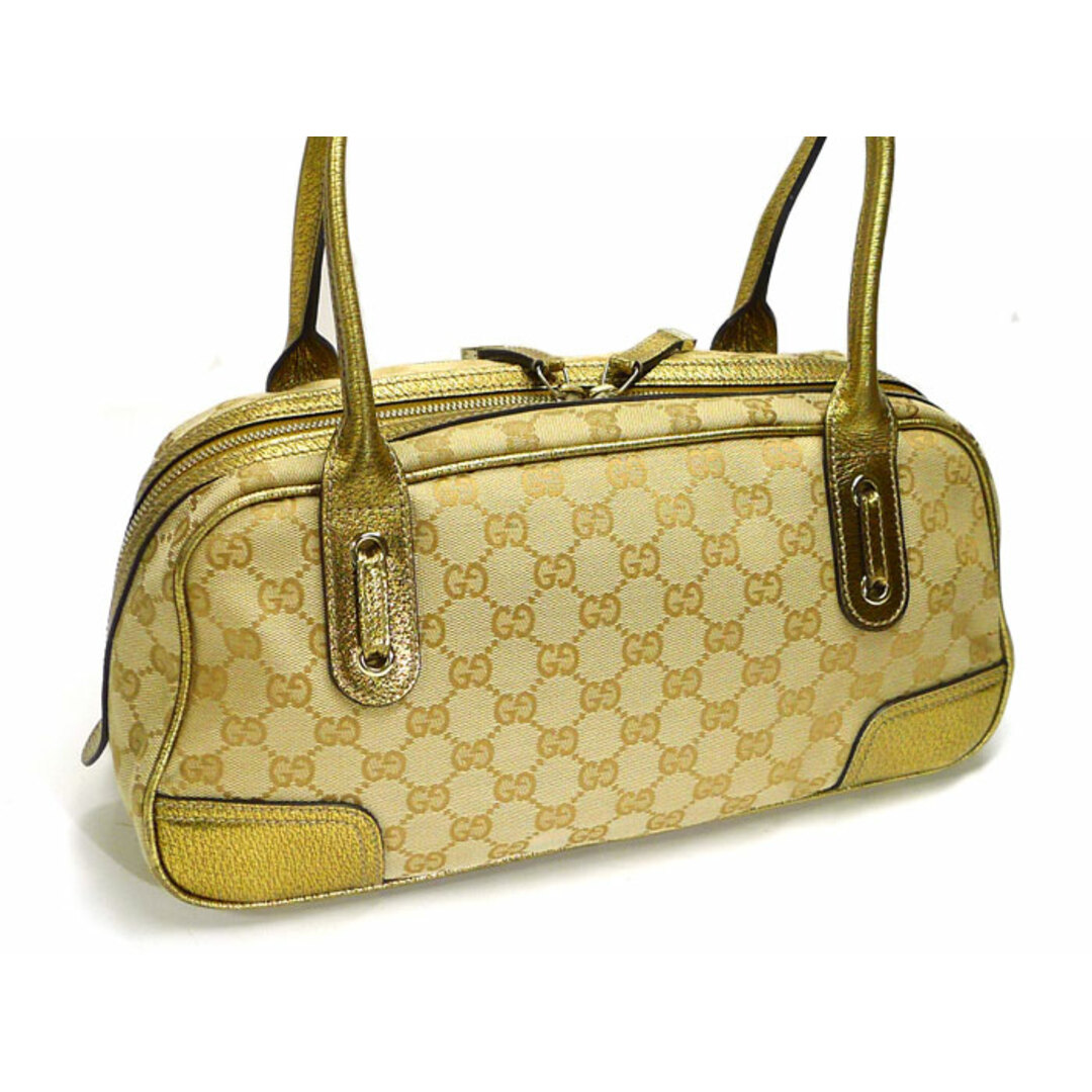 GUCCI - GUCCI プリンシーライン ショルダーバッグ ミニボストン GUCCI - GUCCI プリンシーライン ショルダーバッグ ミニボストン