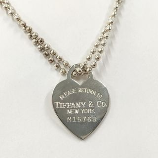 ティファニー(Tiffany & Co.)のTIFFANY＆Co. リターントゥハート ボールチェーンネックレス SV925(ネックレス)