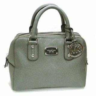 マイケルコース(Michael Kors)のMICHAEL KORS ハンドバッグ ミニボストンバッグ レザー グレー(ハンドバッグ)