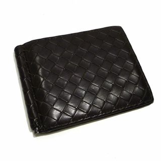 ボッテガヴェネタ(Bottega Veneta)のBOTTEGA VENETA マネークリップ 二つ折り カードケース(長財布)