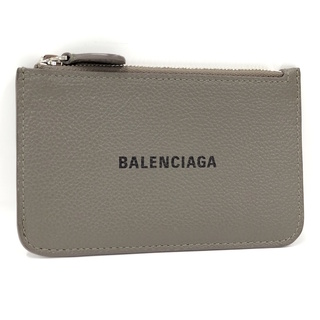 バレンシアガ(Balenciaga)のBALENCIAGA コインケース レザー グレー(コインケース/小銭入れ)