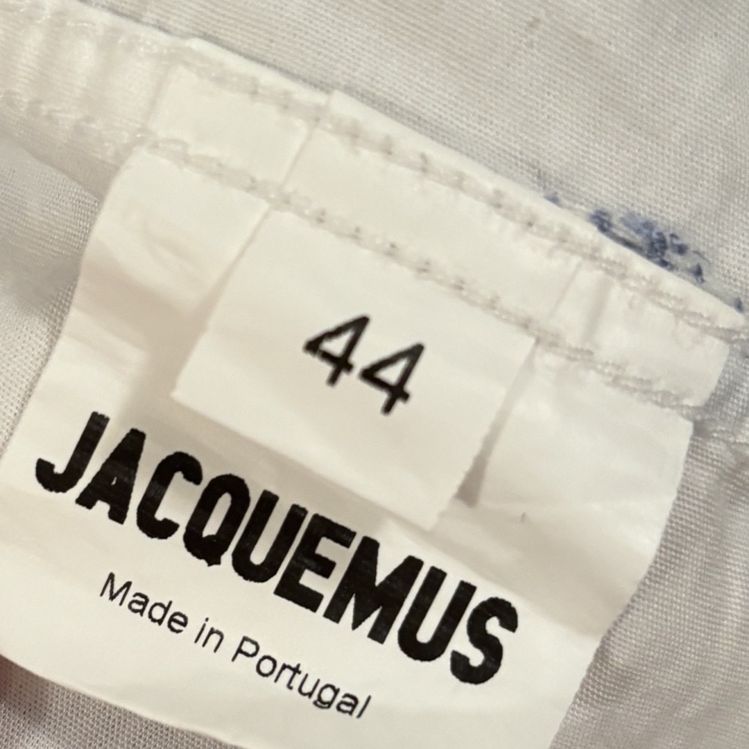 J.W.ANDERSON(ジェイダブリューアンダーソン)のjacquemus ジャックムス 刺繍 ステッチ コットンシャツ メンズのトップス(シャツ)の商品写真