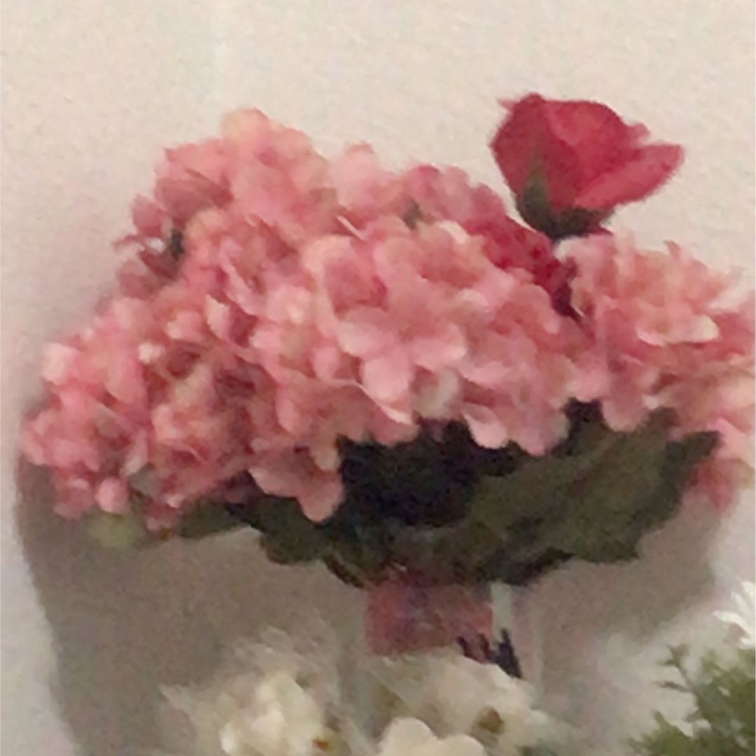 造花　カーネーション　ピンク ハンドメイドのフラワー/ガーデン(その他)の商品写真