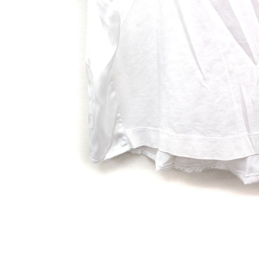 PLST(プラステ)のプラステ PLST 半袖 カットソー Tシャツ 丸首 袖口メッシュ 異素材切替 レディースのトップス(カットソー(半袖/袖なし))の商品写真