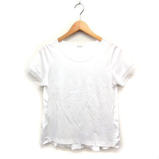 プラステ(PLST)のプラステ PLST 半袖 カットソー Tシャツ 丸首 袖口メッシュ 異素材切替(カットソー(半袖/袖なし))