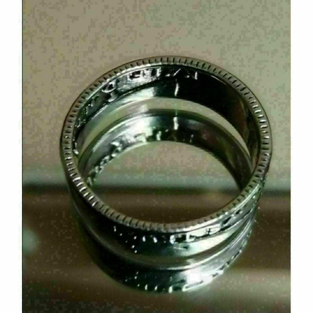 【A154】リング　メンズ　指輪　シルバー　シンプル　アクサセリー　20号 メンズのアクセサリー(リング(指輪))の商品写真
