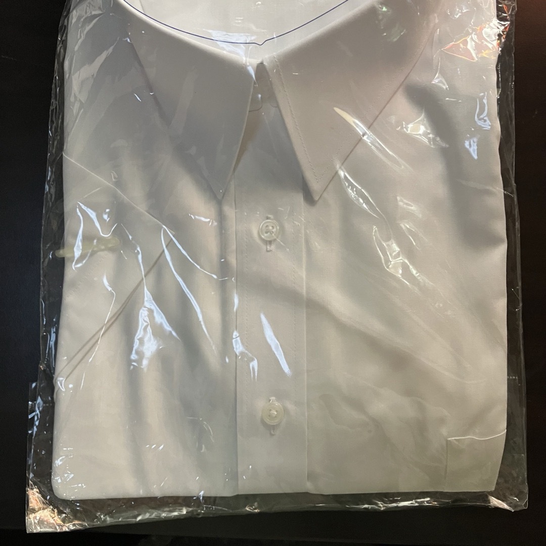 新品ワイシャツ　5L 2枚セット 半袖 メンズのトップス(シャツ)の商品写真