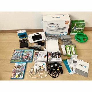 ニンテンドウ(任天堂)のWii U 本体　ソフト　コントローラー等　セット　まとめ売り(家庭用ゲーム機本体)