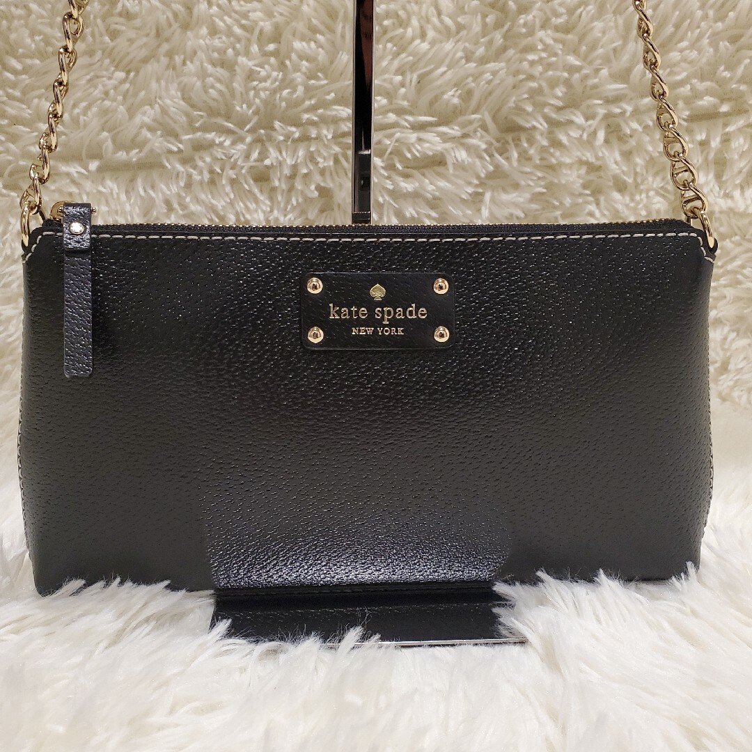 極美品 kate spade ケイトスペード ハンドバッグ 肩掛け レザー 総柄 | フリマアプリ ラクマ