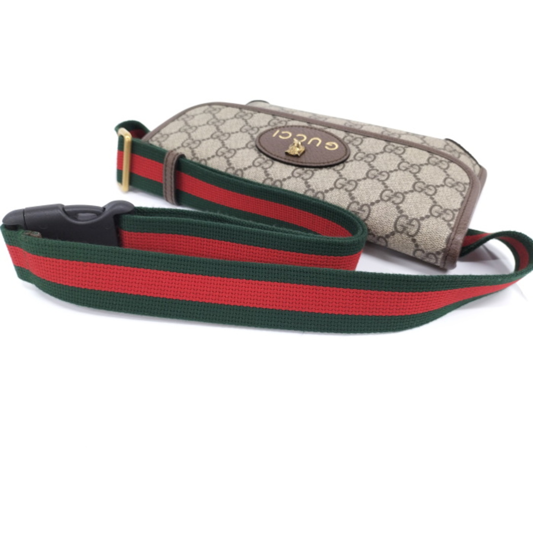 Gucci(グッチ)のGUCCI ネオヴィンテージ ボディバッグ GGスプリーム PVC レザー レディースのバッグ(ボディバッグ/ウエストポーチ)の商品写真