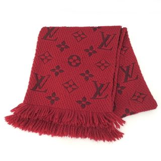 ルイヴィトン(LOUIS VUITTON)のLOUIS VUITTON エシャルプ ロゴマニア マフラー モノグラム ウール(マフラー/ショール)