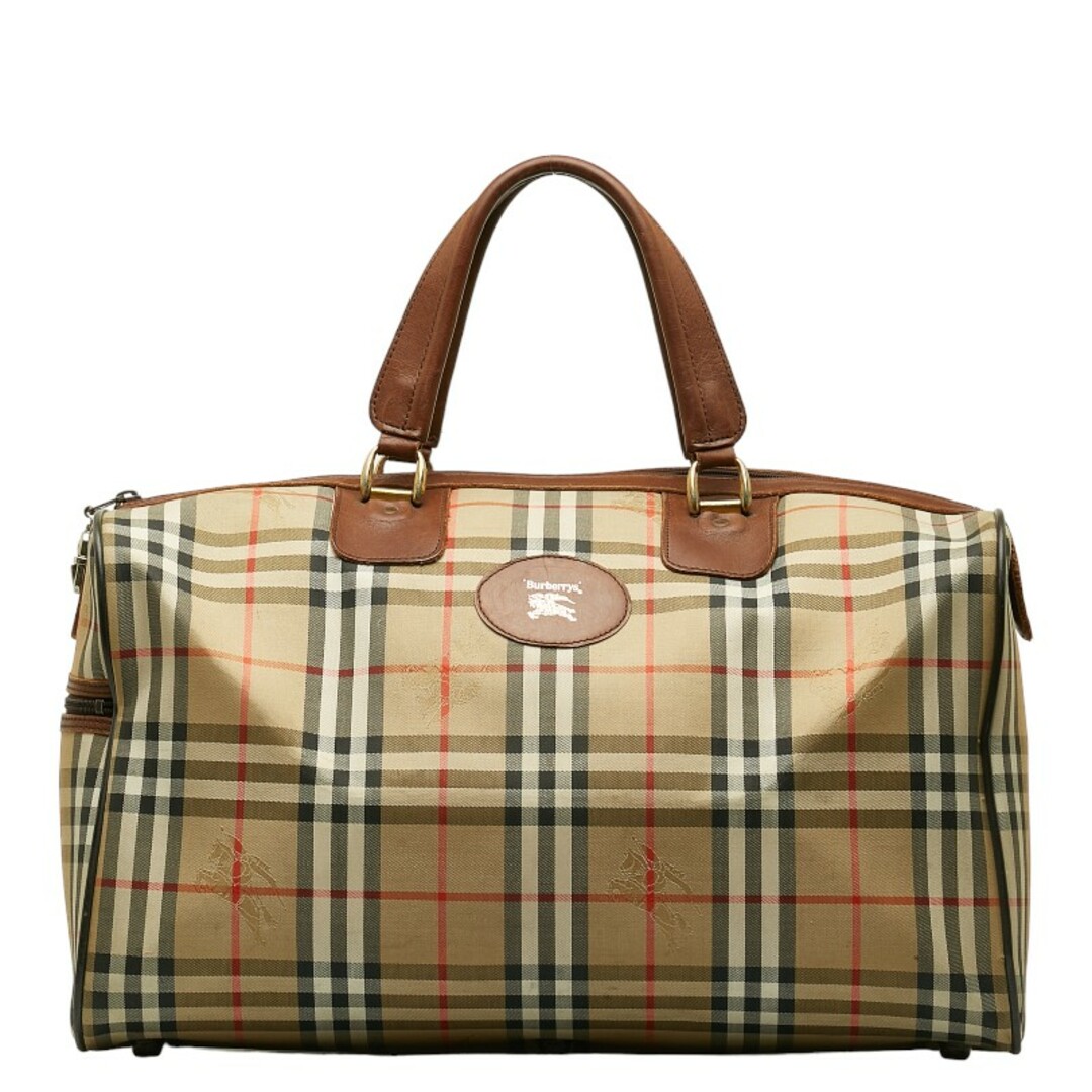 BURBERRY(バーバリー)のバーバリー ノバチェック シャドーホース ボストンバッグ トラベルバッグ 旅行用バッグ キャンバス レディース BURBERRY 【1-0134437】 レディースのバッグ(ボストンバッグ)の商品写真