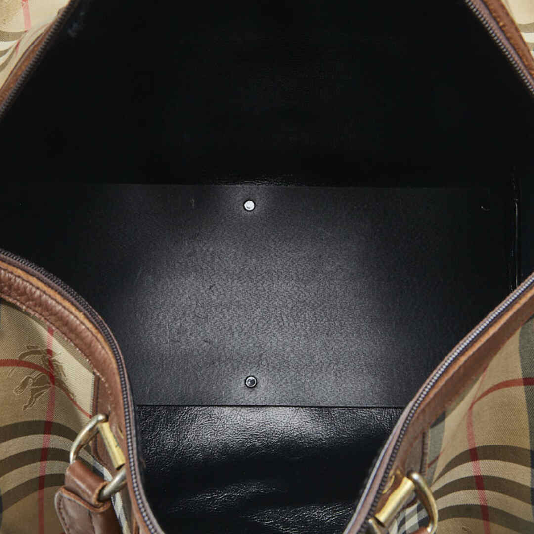 BURBERRY(バーバリー)のバーバリー ノバチェック シャドーホース ボストンバッグ トラベルバッグ 旅行用バッグ キャンバス レディース BURBERRY 【1-0134437】 レディースのバッグ(ボストンバッグ)の商品写真