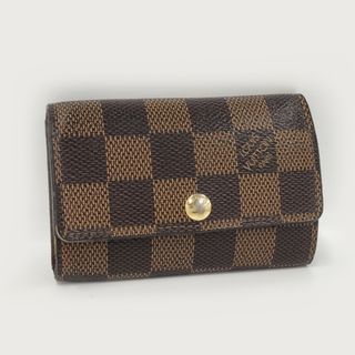 ルイヴィトン(LOUIS VUITTON)のLOUIS VUITTON ミュルティクレ6 6連キーケース ダミエ エベヌ(キーケース)